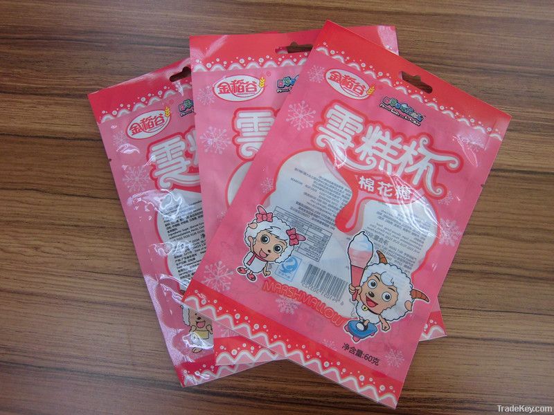 Plastic candy packaging bag