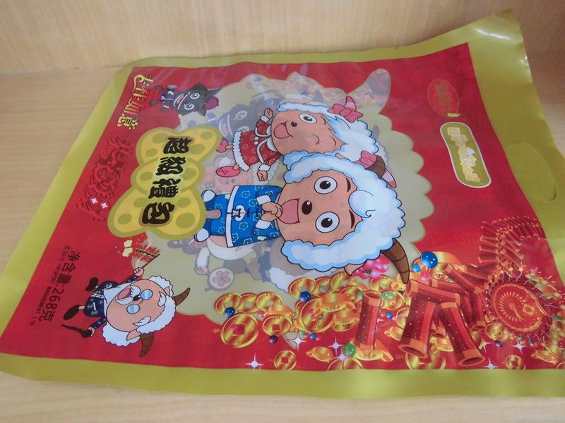 Plastic candy packaging bag