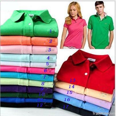 wholesale mens & womens shirt, cotton short sleeves shirt sport racing