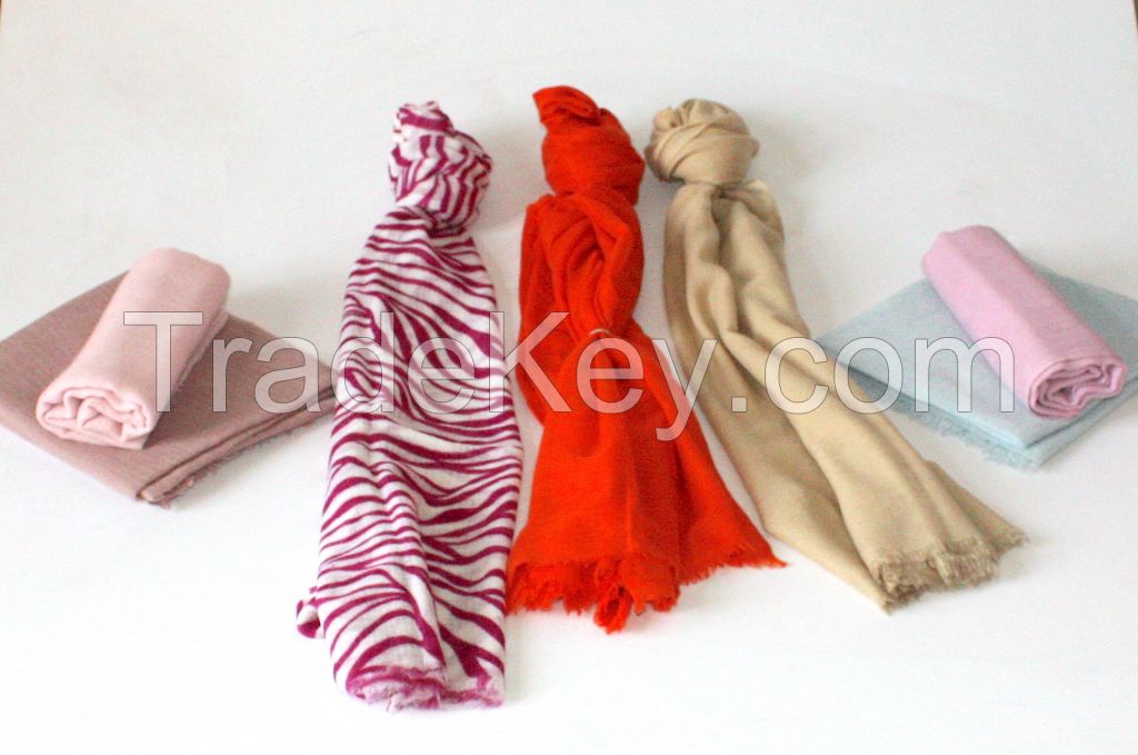 100% Cashmere Thin Scarf