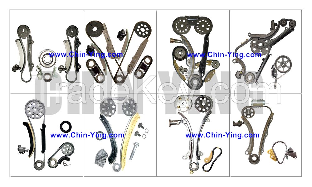 Engine Tensioner Chain Sproket Gear Guide Timing Chain Kit For Chrysler