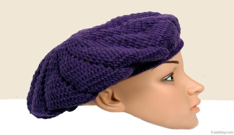 crochet beanie caps slouchy