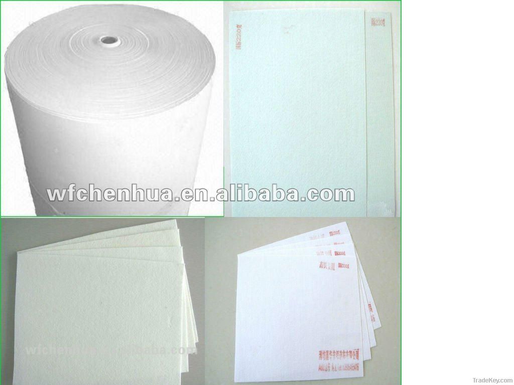 Needle-punched non woven Polyester mat