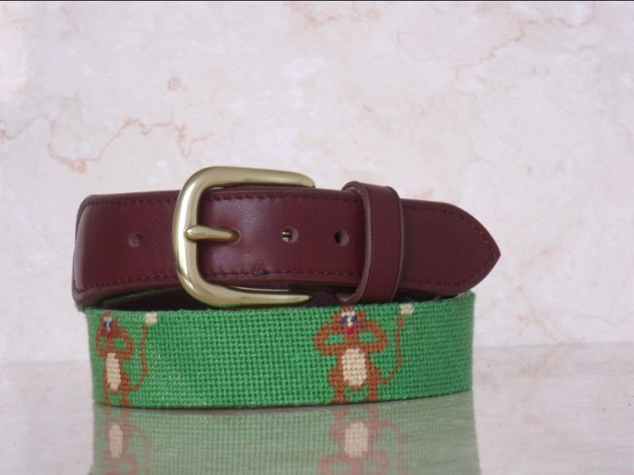 Kid's Needlepoint Belts