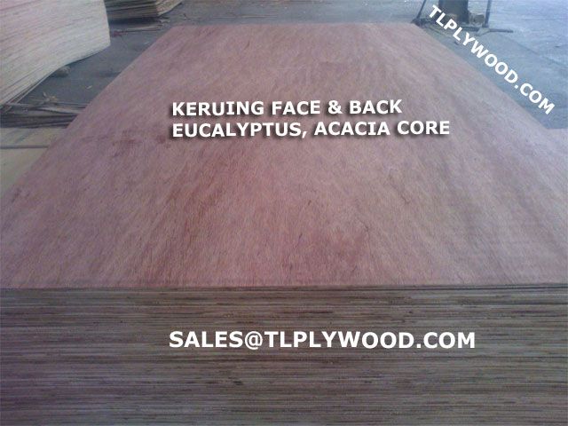 Plywood Keruing Face/back - Eucalyptus core
