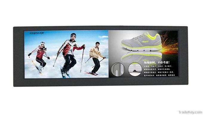 14.9 inch split screen LCD advertising palyer