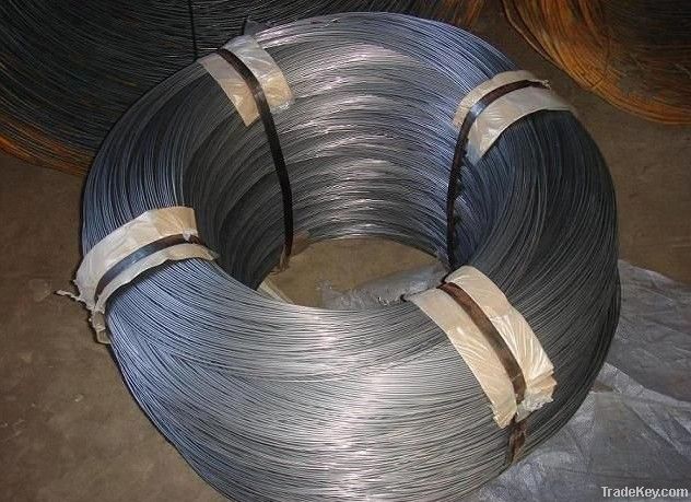 Phosphating steel wire