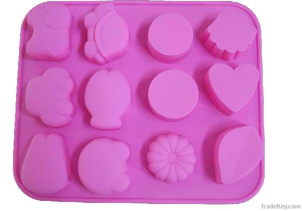 2012 hot sell silicon bakeware mold