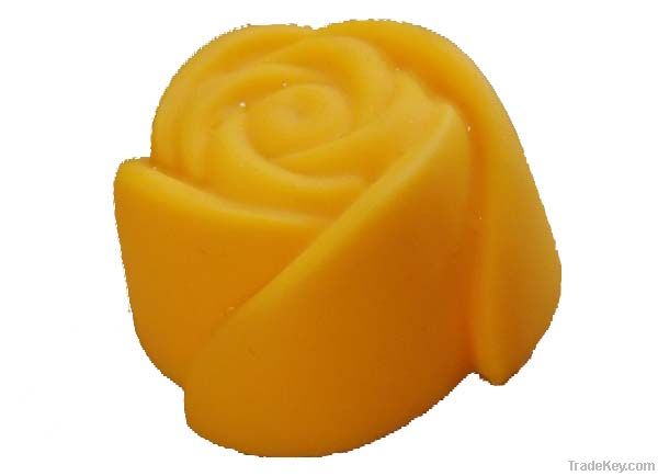 Orange rose silicon cake mold/bakeware