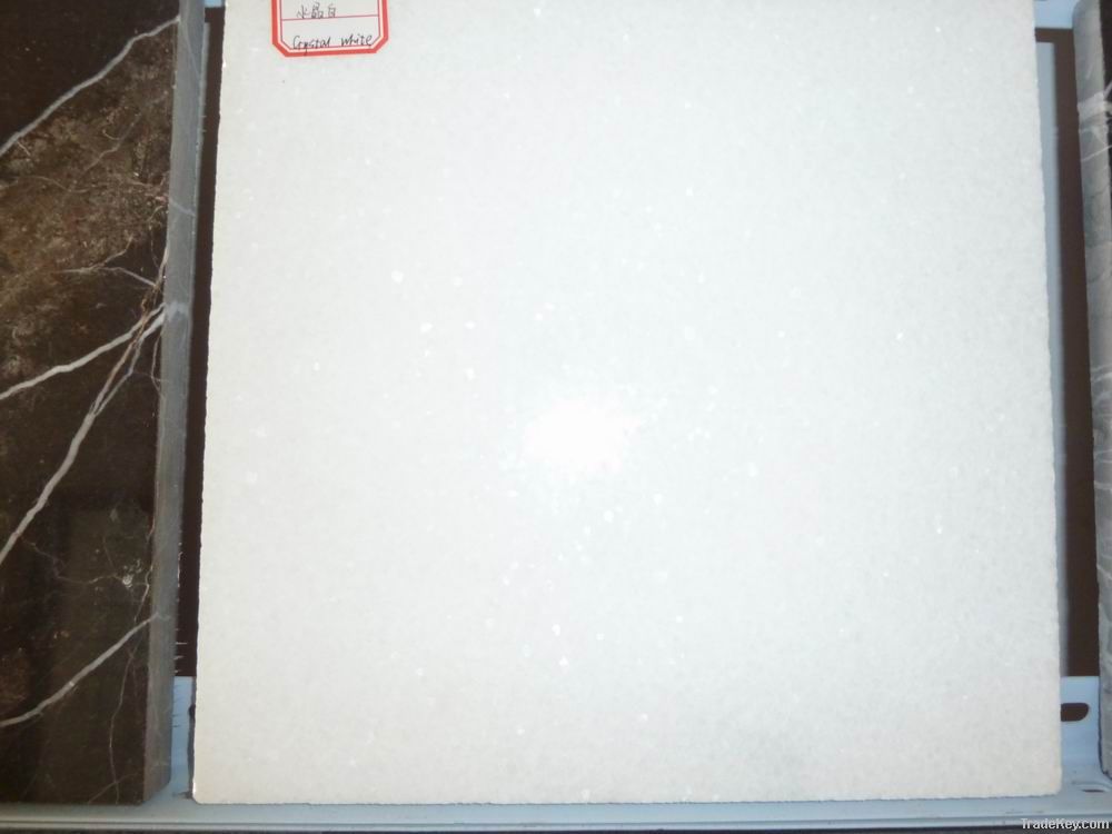 nature crystal white marble tiles
