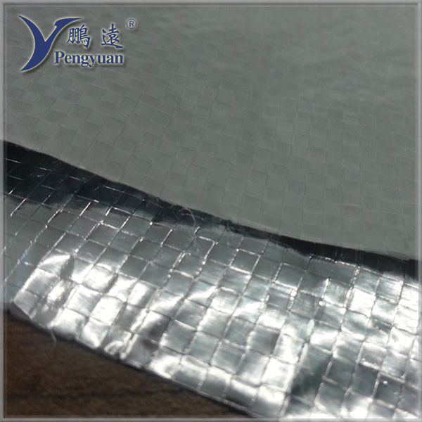 Single Sided Aluminum Foil Woven Fabric