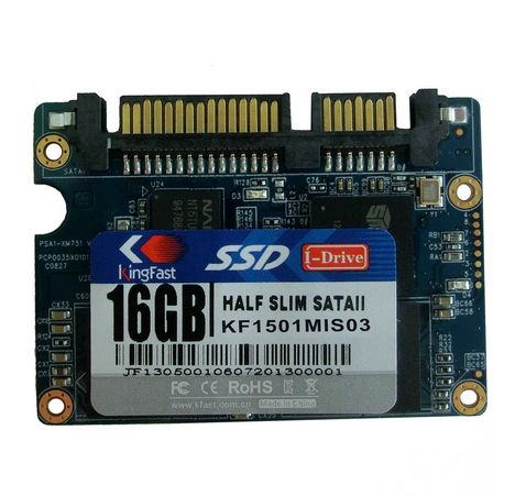 Kingfast 16gb Half Slim 2.0 Mlc Ssd Solid State Hard Drive For Industrial Application