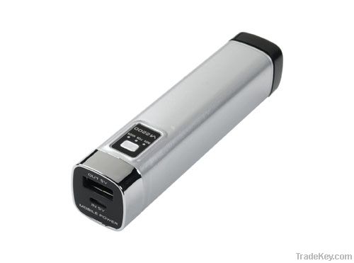 VTB 2200mAh universal battery charger with LED torch
