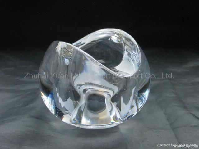 Lead Crystal Machine-Pressed Lampshade