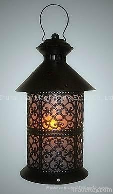 Iron Candle Lantern