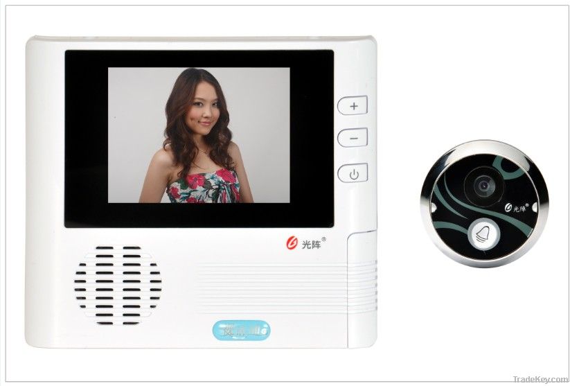 Video Doorbell with 2.8-inch LCD Display Screen, Easy to Install