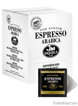 100% Arabica Coffee pods 7 gr.