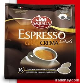 Gran Crema Espresso Coffee pods 7 gr.