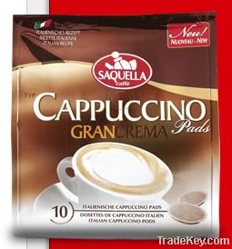 Gran Crema Cappuccino Coffee pods 7 gr.