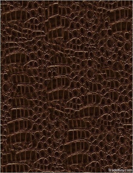 Snake skin texture leather for furniture