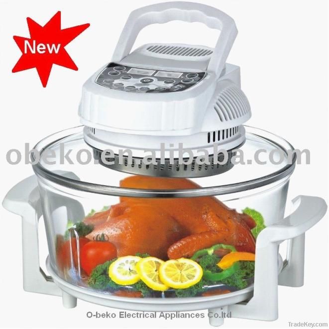 New LED display CE, Rohs Digital Halogen convection Oven-A304-1300W, hot