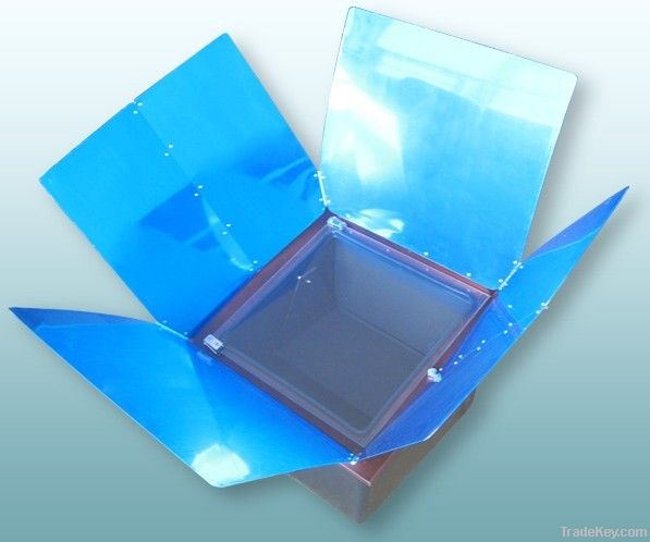 Folding solar oven