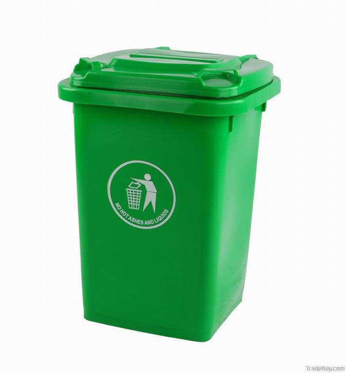 50L plastc waste can
