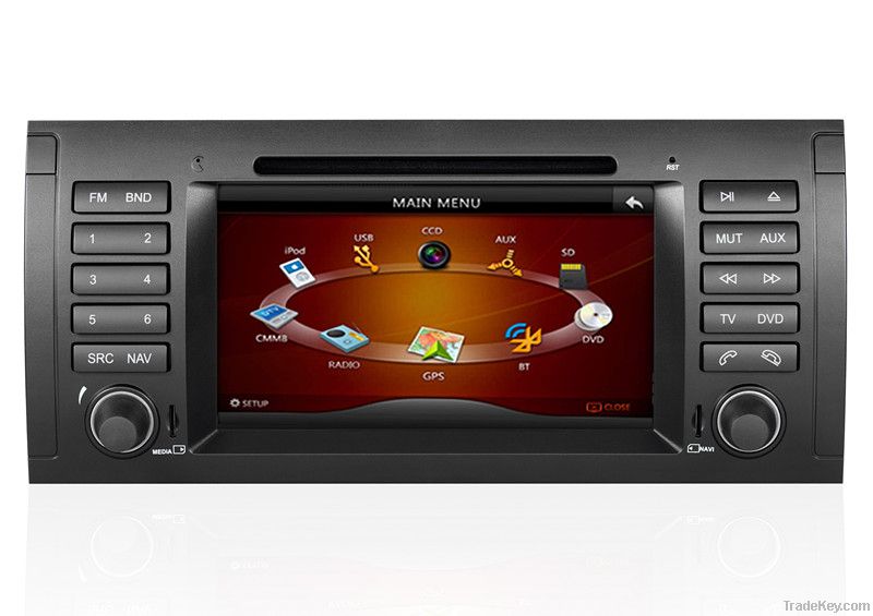BMW E39/E38/E53 series cars dvd player gps  navigation canbus bt dvb-t