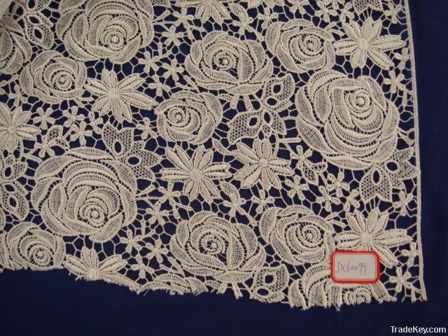 water soluble lace, chemical lace