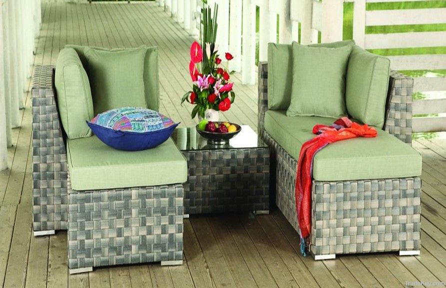 rattan daybed set: ESR-12122