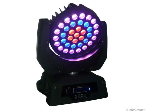 37pcs RGB 9W 3-in-1 LED Moving head light