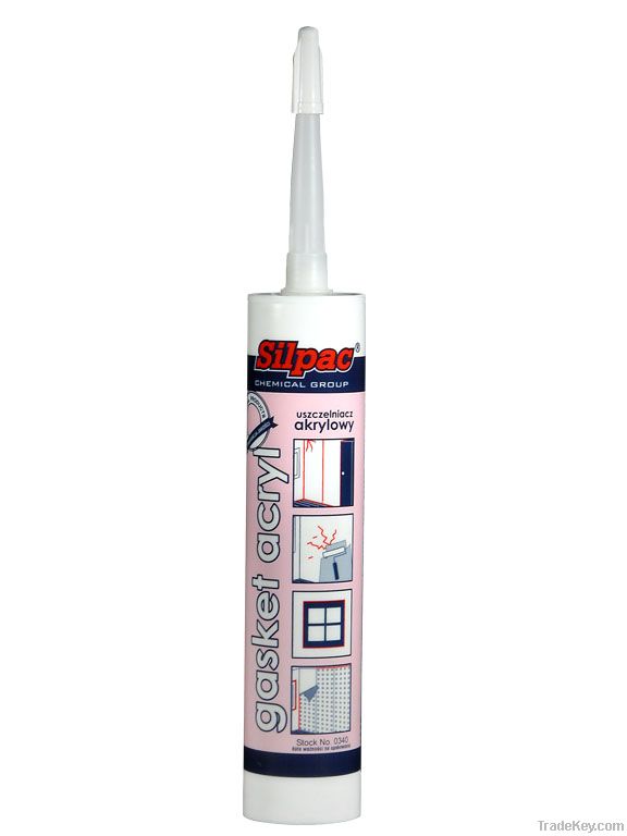 Gasket akryl (decorators caulk) NET 300ml.