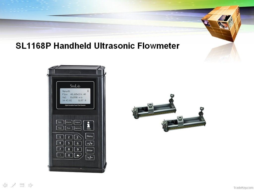 SL1168P Handheld Ultrasonic Flowmeter