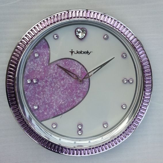 2012 new offer luxury  Diamond wall clock for home deco