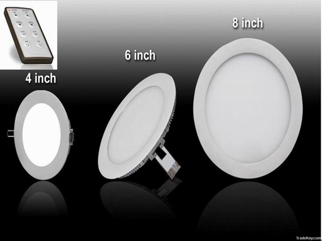 8 inch brightness dimmable round LED panel light