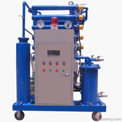 Single-stage high-efficiency vacuum oil purifier