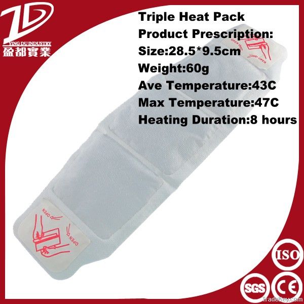 Manufacturer of Triple Body Warmer for Waist/Back