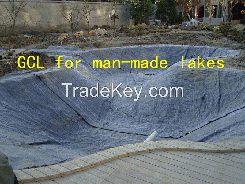 Sodium bentonite geosynthetic clay liner,dam liner,GCL