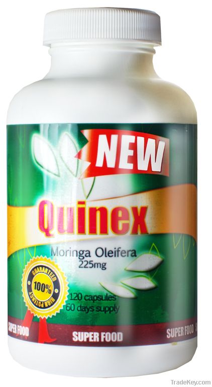 Quinex Moringa Vegan 120 x 500mg Capsules