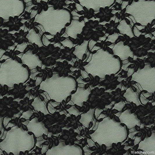 Nylon Spandex Lace Embroider Fabric 0010