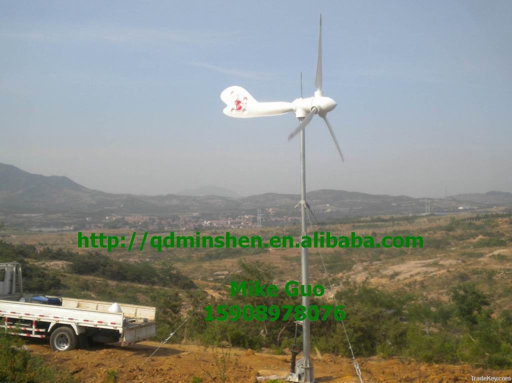 Wind Turbine Generator 1kw with CE