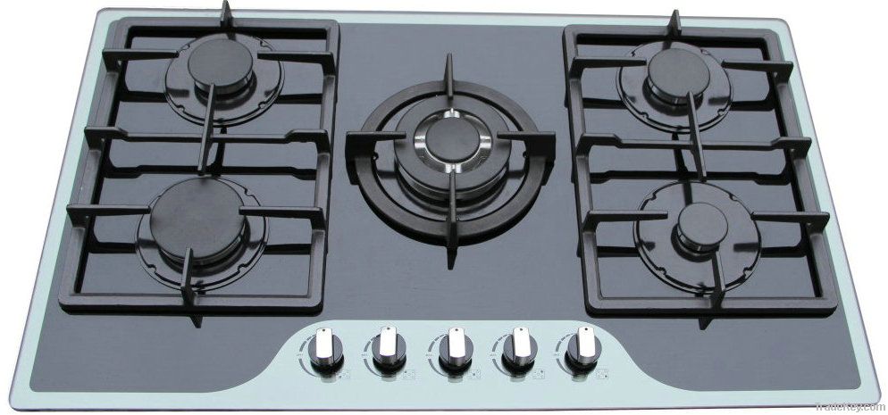 tempered glass gas cooktop