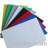 PVC rigid black matte sheet / film