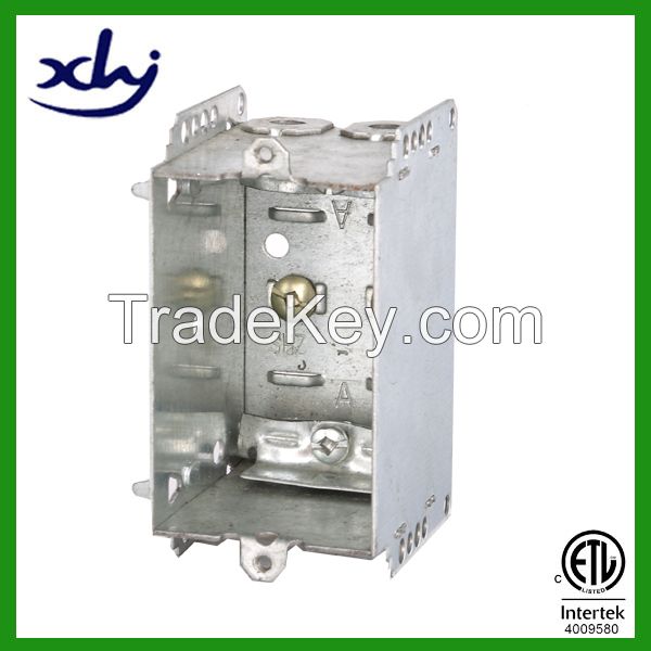 pre-galvanized steel rectangle electrical box