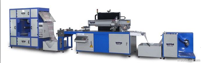 roll to roll screen printing machine