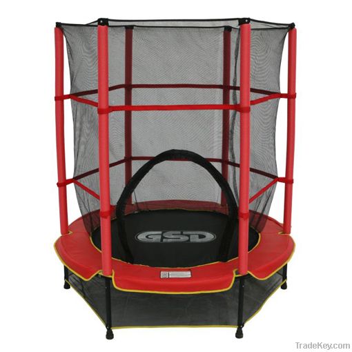 55inch trampoline with encolsure