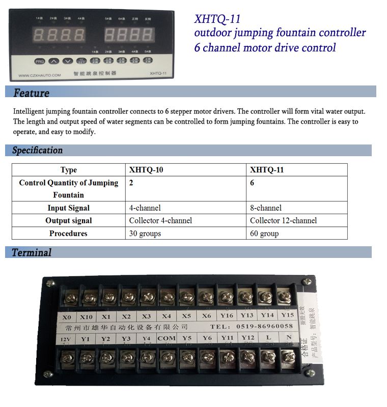 Jumping Jets Fountain Controller