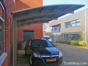 Hot!!! Stylish Single Basic Aluminum carports