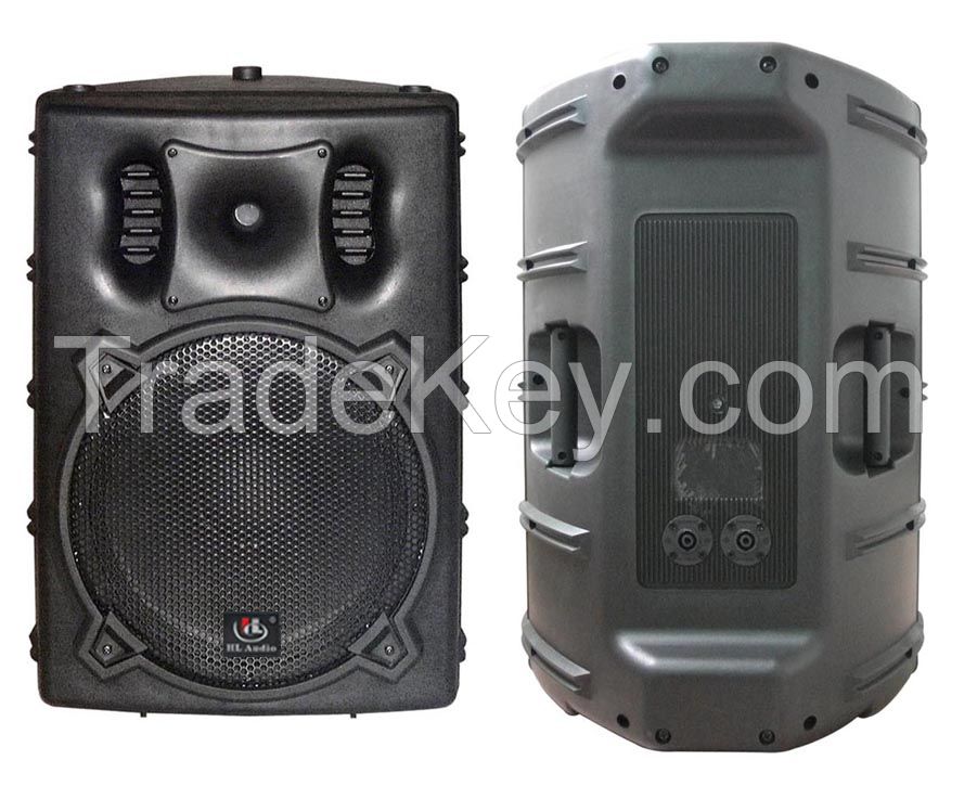 moulded passive plastic speaker box