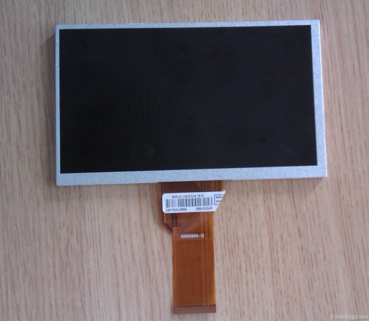 7 inch TFT LCD Panel 800*480 Resolution with/without TP